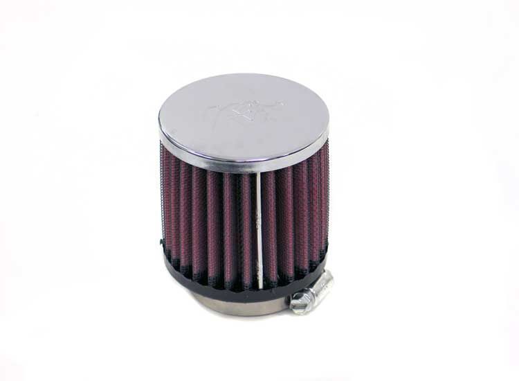 K&N Universal Filter Rund lige - Pitboxen Performance