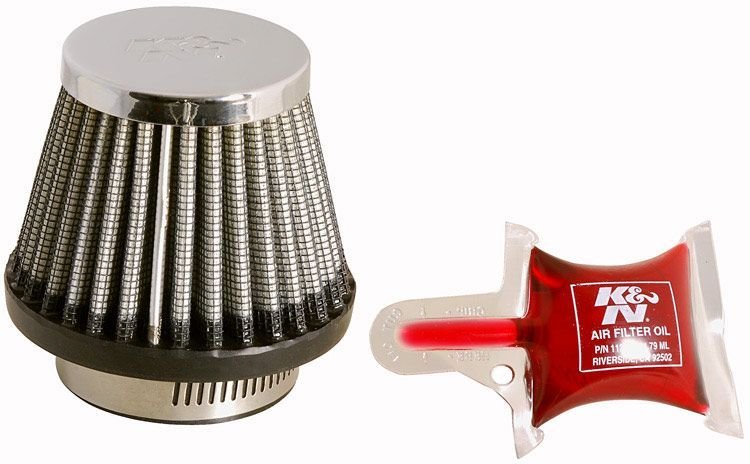 K&N Universal Filter Rund Konisk - Pitboxen Performance