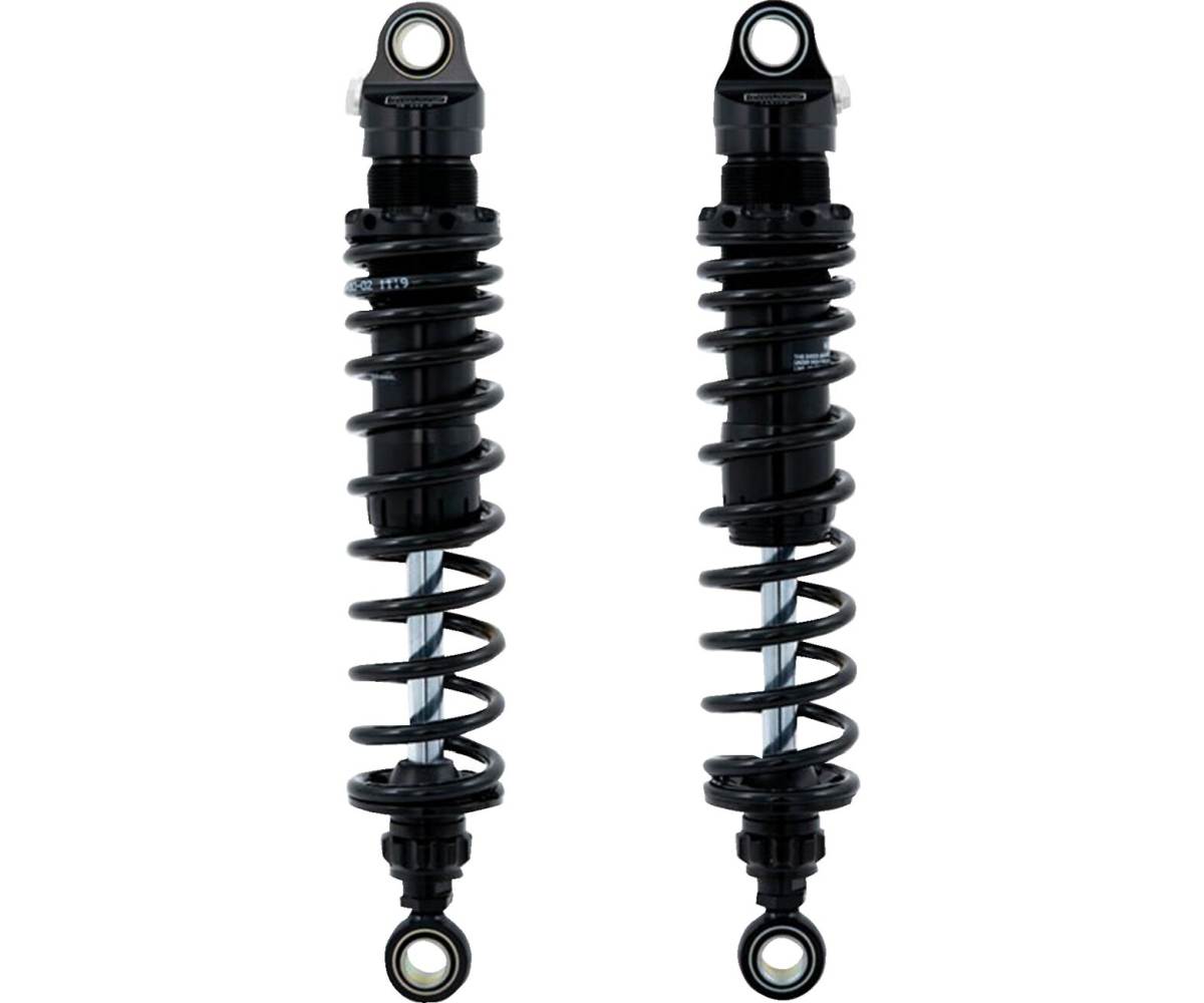 Harley Davidson Dyna Low Rider m.fl. Öhlins STX36 Blackline Twin Shocks - Pitboxen Performance