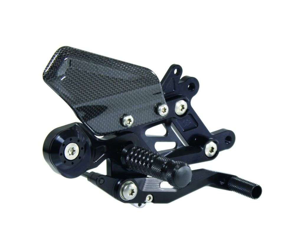 Gilles Tooling Rearset til Kawasaki ZX - 10R 2016 - 2020 - FACTOR - X sort - Pitboxen Performance