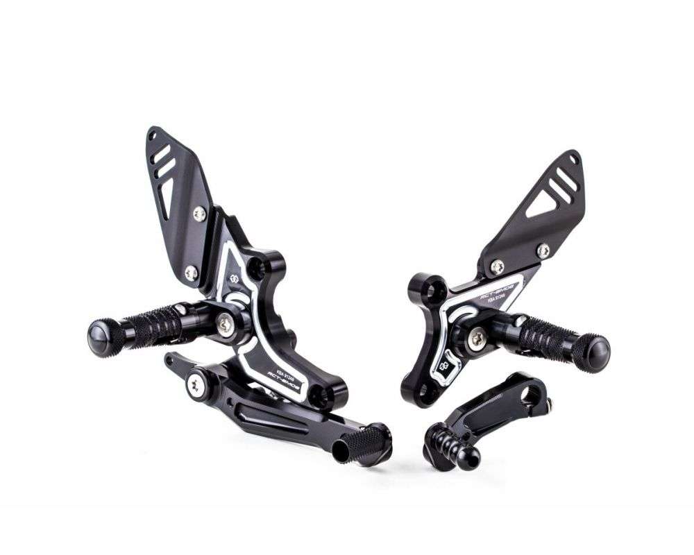 Gilles Tooling Rearset til BMW R Nine T - 2016 - 2020 - RCT10GT BS - Pitboxen Performance