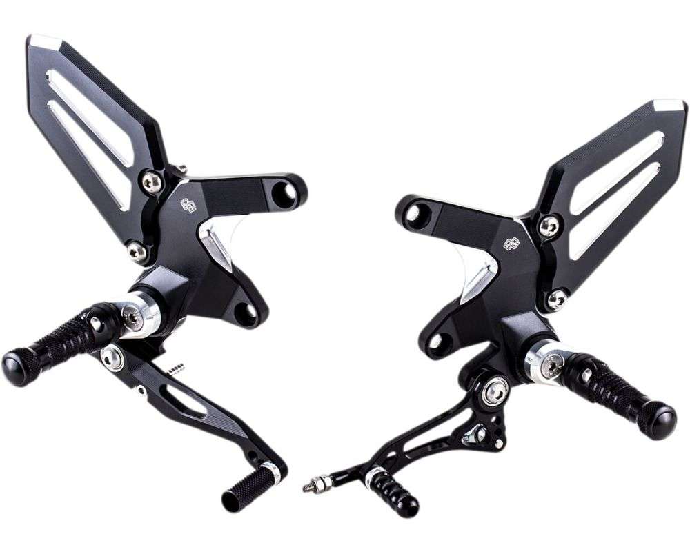 Gilles Tooling Rearset til Kawasaki Z900RS 2018 - 2020 - RCT10GT BS - Pitboxen Performance