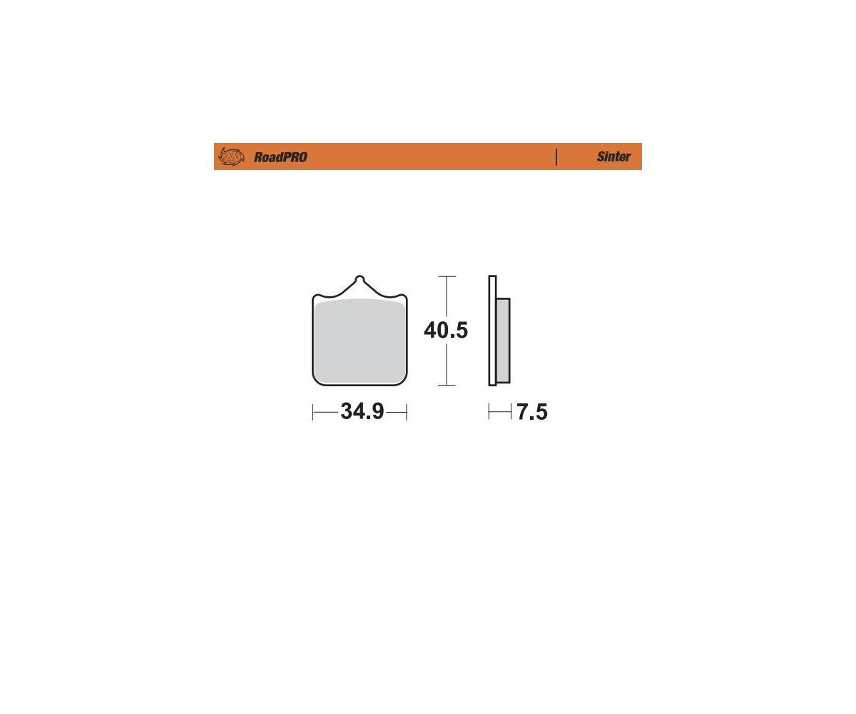 Bremseklodser til MC - Moto-Master Road Pro