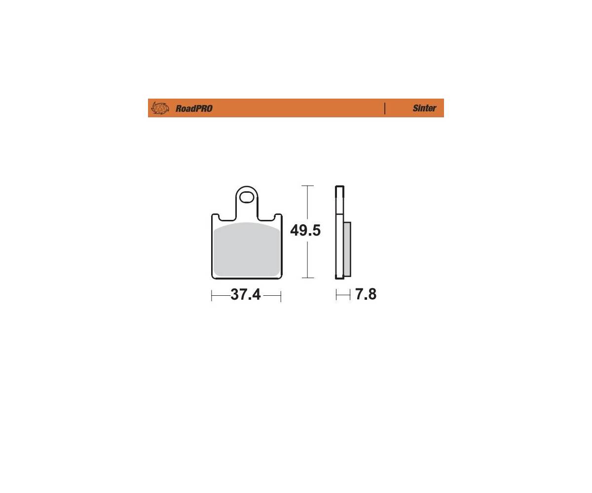 Bremseklodser til MC - Moto-Master Road Pro