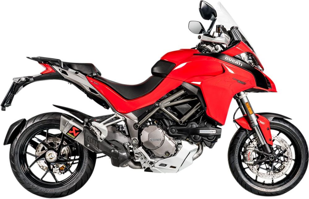 Akrapovic Titanium Slip on udstødning Ducati til Multistrada 1260 (15-20)