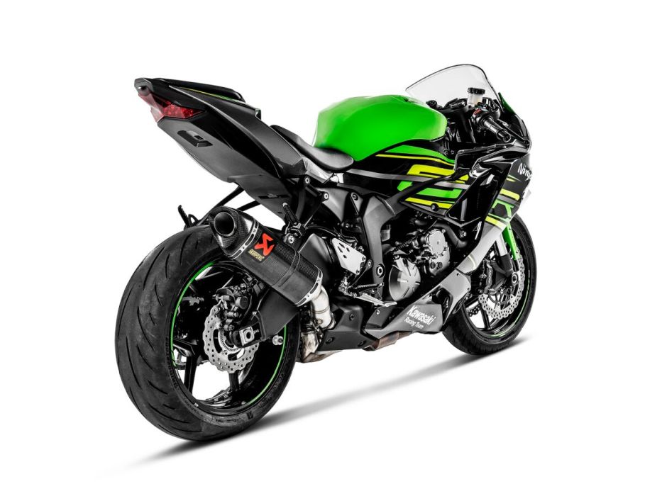 Akrapovic Carbon Slip on udstødning til Kawasaki ZX-6R (09-21)