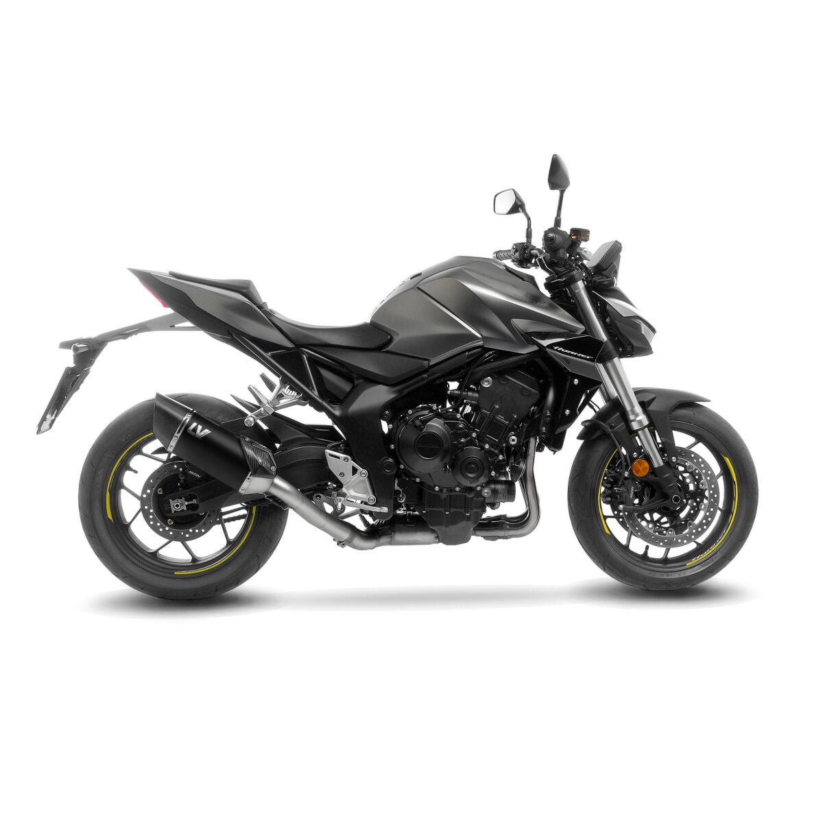 Honda CB1000 Hornet udstødning - Leo Vince LV14 - R black - Pitboxen Performance