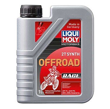 2 - Takt olie fuldsyntetisk - Off Road Race 2T Synth - Liqui Moly - 1L - Pitboxen.dk
