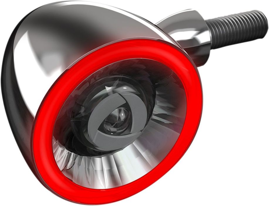 BULLET 1000 DF – LED BLINK, BAG OG BREMSELYS, KROM - Pitboxen Performance