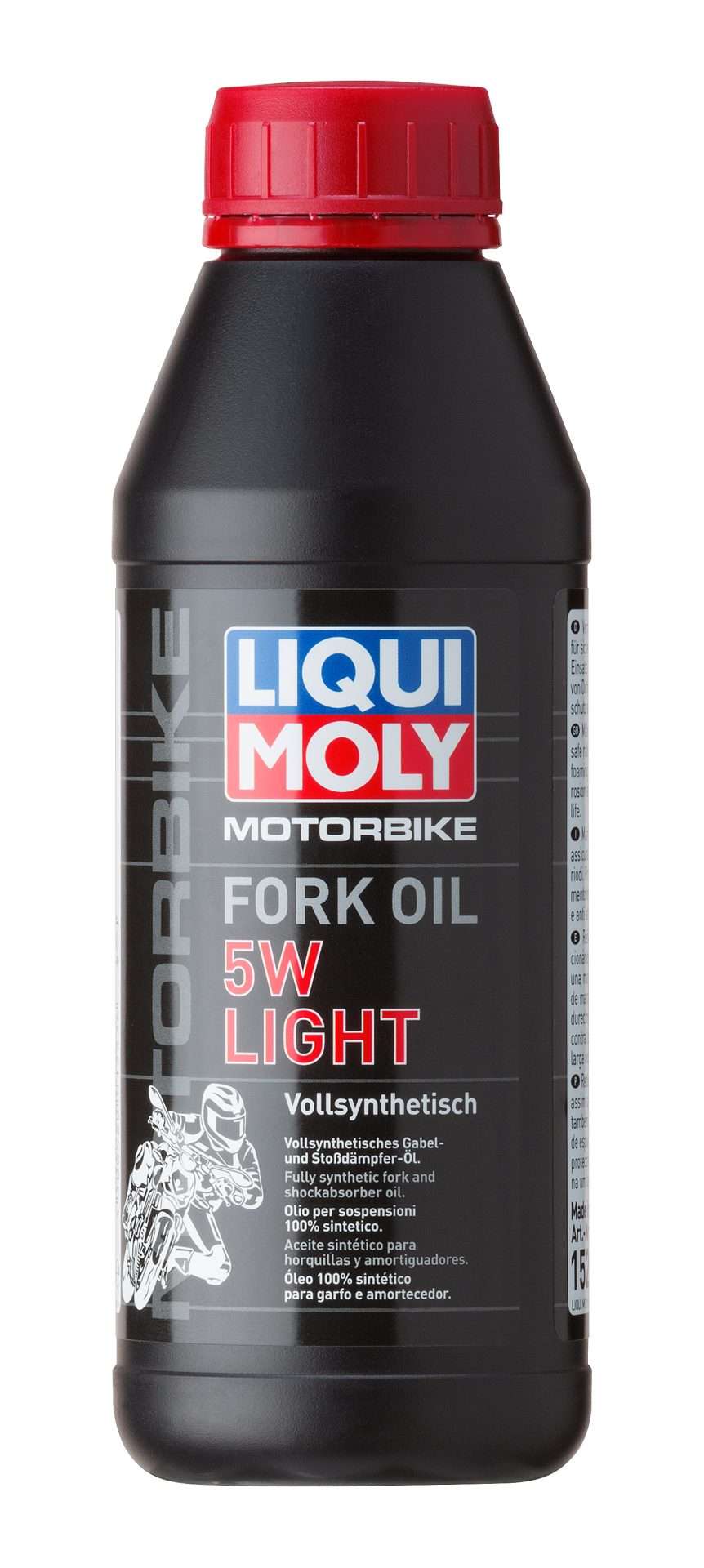 Forgaffelolie SAE 5 - Fuldsyntetisk Liqui Moly - 1L - Pitboxen Performance