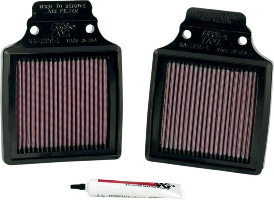 Kawasaki ZX12R 2000 - 2006 K&N Luftfilter KIT (2 filtre) - Pitboxen Performance