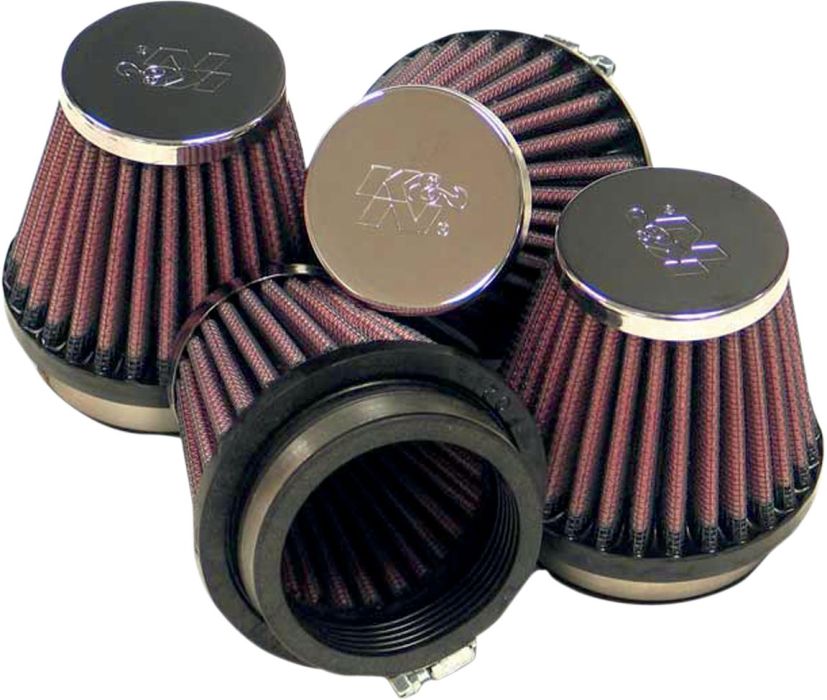 K&N Universal LuftFilter Rund Konisk 54MM (sæt med 4) - Pitboxen Performance