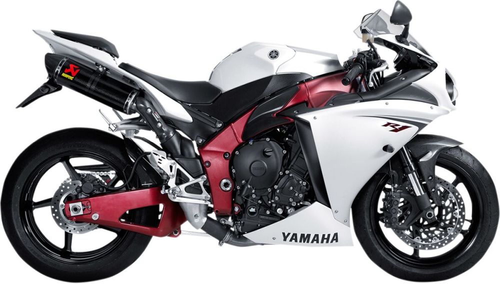 Akrapovic Carbon Slip on Udstødninge til Yamaha YZF - R1 (09 - 14) - Pitboxen.dk