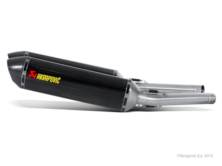 Akrapovic Carbon Slip on udstødninger til GSX1340R Hayabusa (08 - 17) - Pitboxen.dk