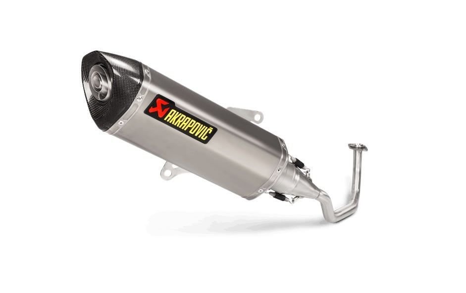 Akrapovic Racing Line komplet udstødning til Honda NSS125 FORZA 2017 - Pitboxen.dk