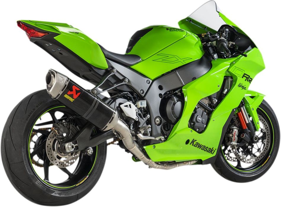 Akrapovic Racing Line komplet udstødning til Kawasaki ZX - 10R 2019 - 2022 - Pitboxen.dk