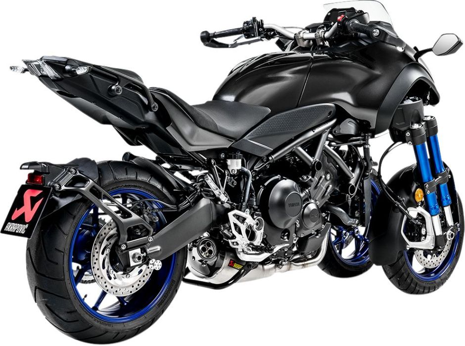 Akrapovic Racing Line komplet udstødning til Yamaha NIKEN - Pitboxen.dk