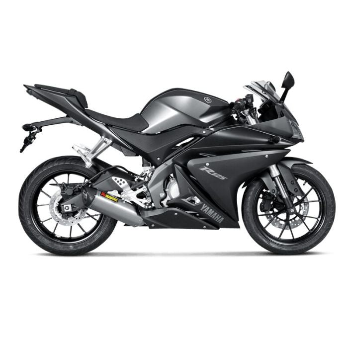 Akrapovic Racing Line komplet udstødning til Yamaha YZF - R125 / MT125 2014 - Pitboxen.dk