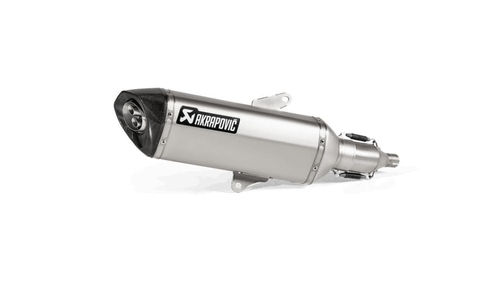 Akrapovic Rustfri Slip on udstødning til Honda NSS 300 FORZA (18 - 20) - Pitboxen.dk