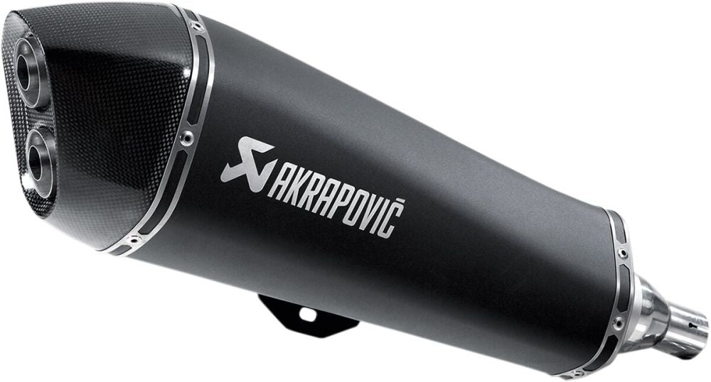 Akrapovic Rustfri Slip on udstødning til Piaggio MP3, m.fl. - Pitboxen.dk