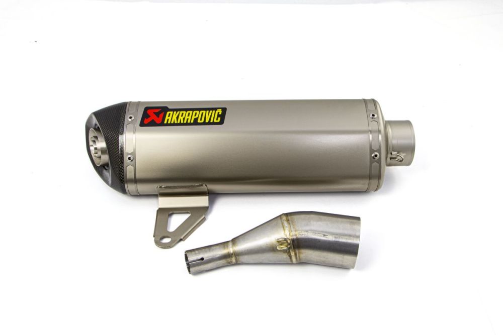 Akrapovic Rustfri Slip on udstødning til Yamaha X - MAX 125 (17 - 20) - Pitboxen.dk