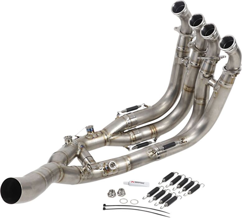 Akrapovic titanium forrør / manifold til BMW S1000RR (19 - 23) - Pitboxen.dk