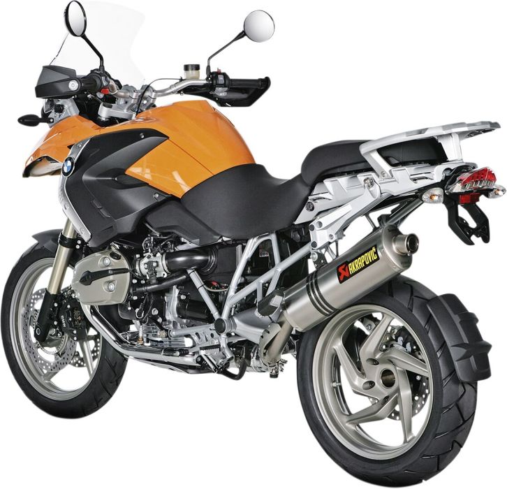 Akrapovic Titanium Slip on udstødning til BMW R1200GS (04 - 09) - Pitboxen.dk