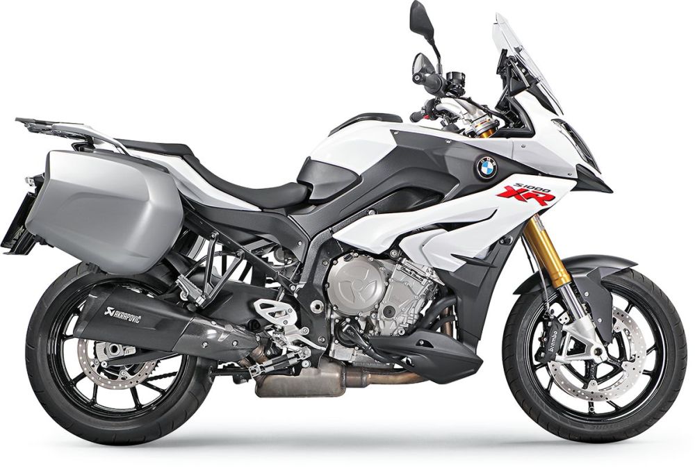 Akrapovic Titanium Slip on udstødning til BMW S1000XR (15 - 19) - Pitboxen.dk