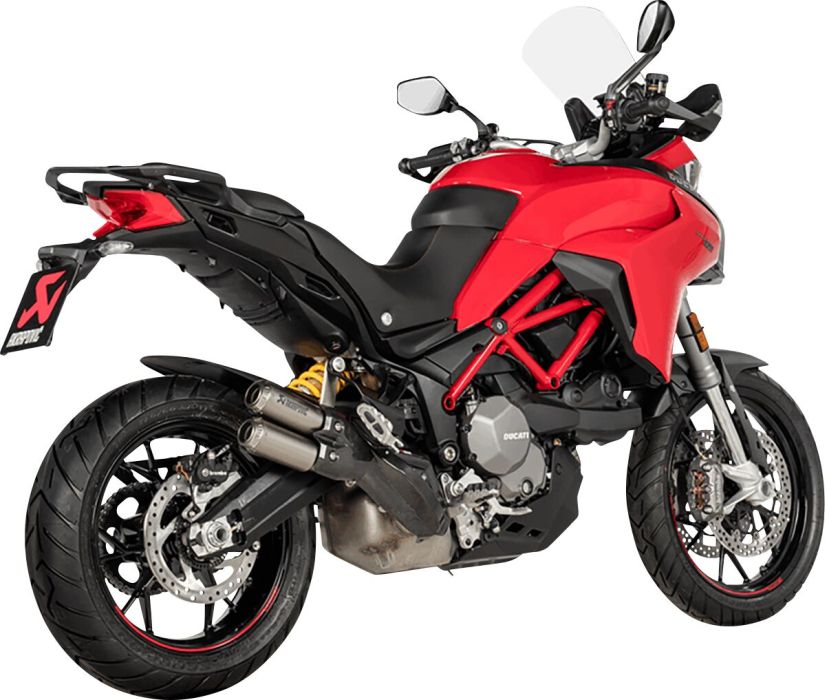 Akrapovic Titanium Slip on udstødning til Ducati Multistrada 950 (21 - 22) - Pitboxen.dk