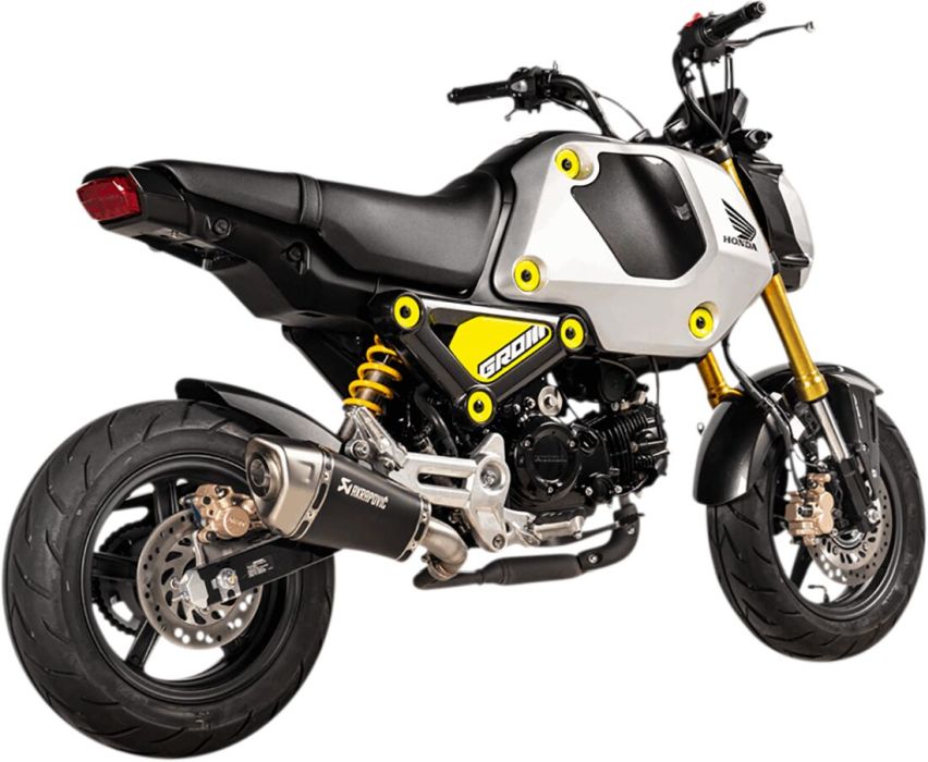 Akrapovic Titanium Slip on udstødning til Honda MSX 125 / GROM (21 - 22) - Pitboxen.dk