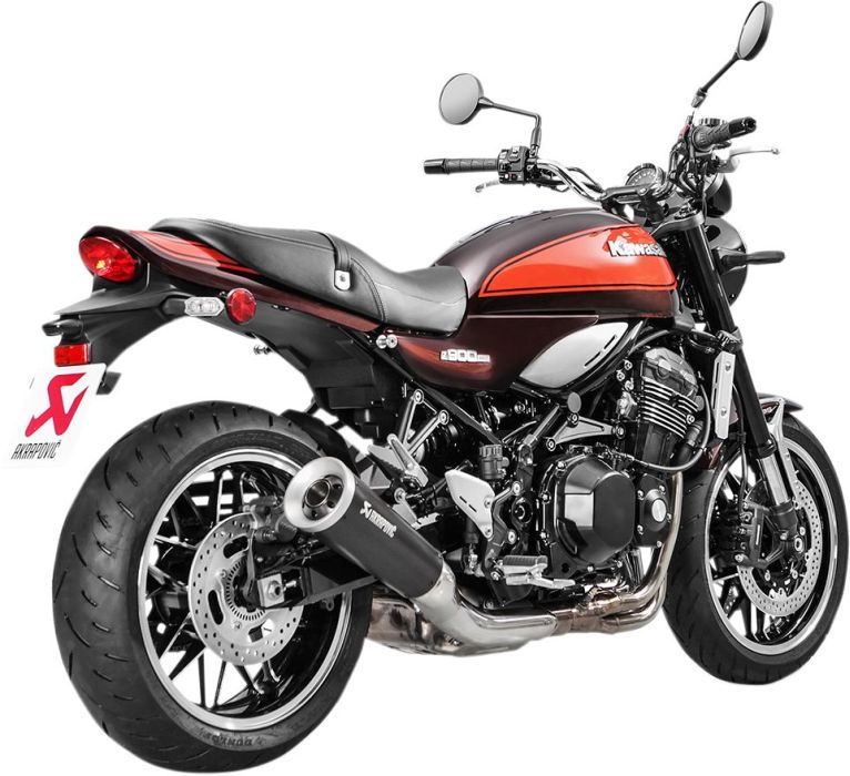 Akrapovic Titanium Slip on udstødning til Kawasaki Z900RS (18 - 22) - Pitboxen.dk