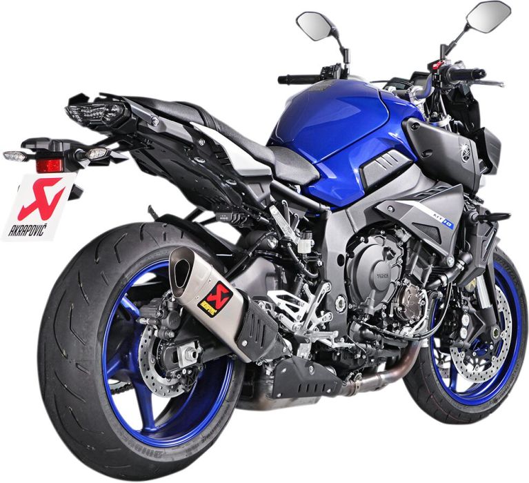 Akrapovic Titanium Slip on udstødning til Yamaha MT - 10 (16 - 21) - Pitboxen.dk