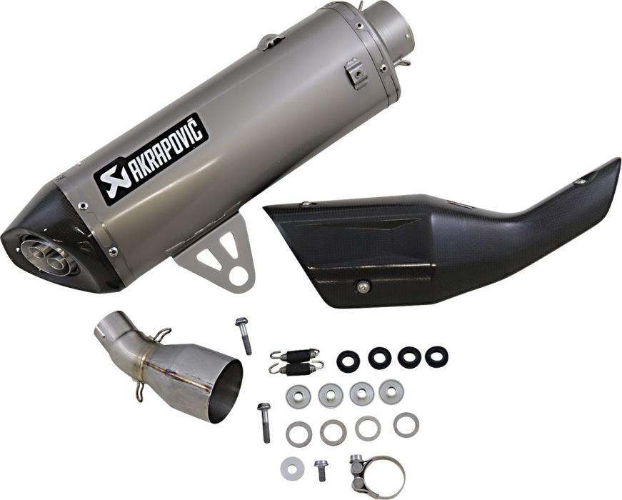 Akrapovic Titanium/carbon Slip on udstødning til BMW C400X / GT (18 - 20) - Pitboxen.dk