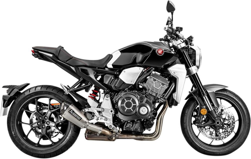 Akrapovic Titanium/carbon Slip on udstødning til Honda CB1000R (18 - 22) - Pitboxen.dk
