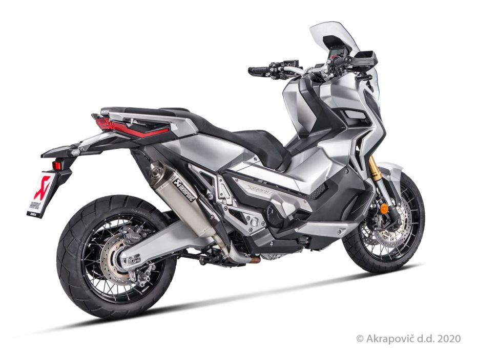 Akrapovic Titanium/carbon Slip on udstødning til Honda NSS750 / X - ADV (17 - 22) - Pitboxen.dk