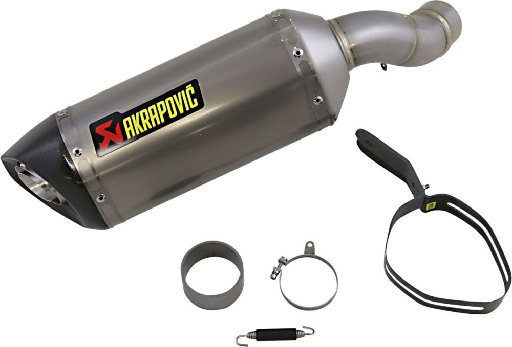 Akrapovic Titanium/carbon Slip on udstødning til Kawasaki Z900 (20 - 22) - Pitboxen.dk