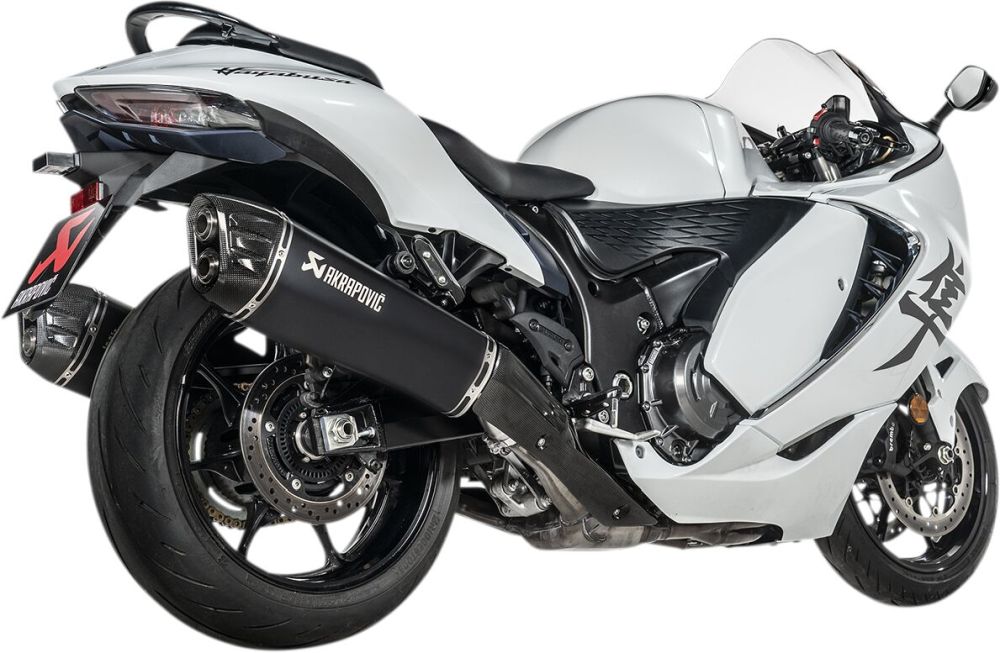 Akrapovic Titanium/carbon Slip on udstødninger til Suzuki GSX1300R Hayabusa (21 - 22) - Pitboxen.dk