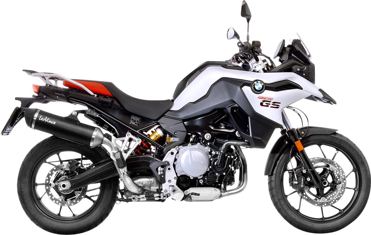 BMW F 750 GS 18 - 24 Slip - on udstødning - LeoVince Nero - Pitboxen.dk