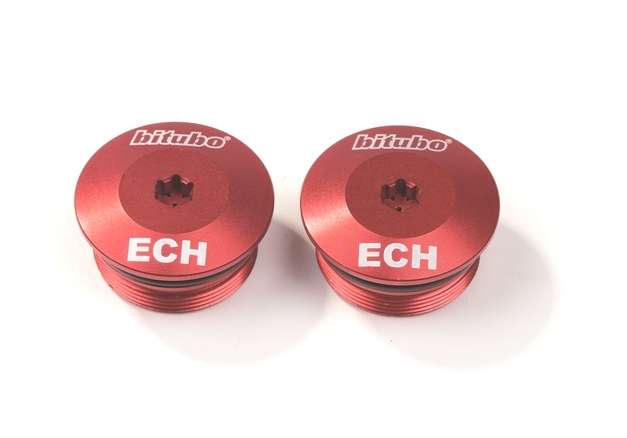 BMW S1000RR (2010 - 2011) Bitubo Adjuster Closer Cap Kit M29x1 - Pitboxen.dk