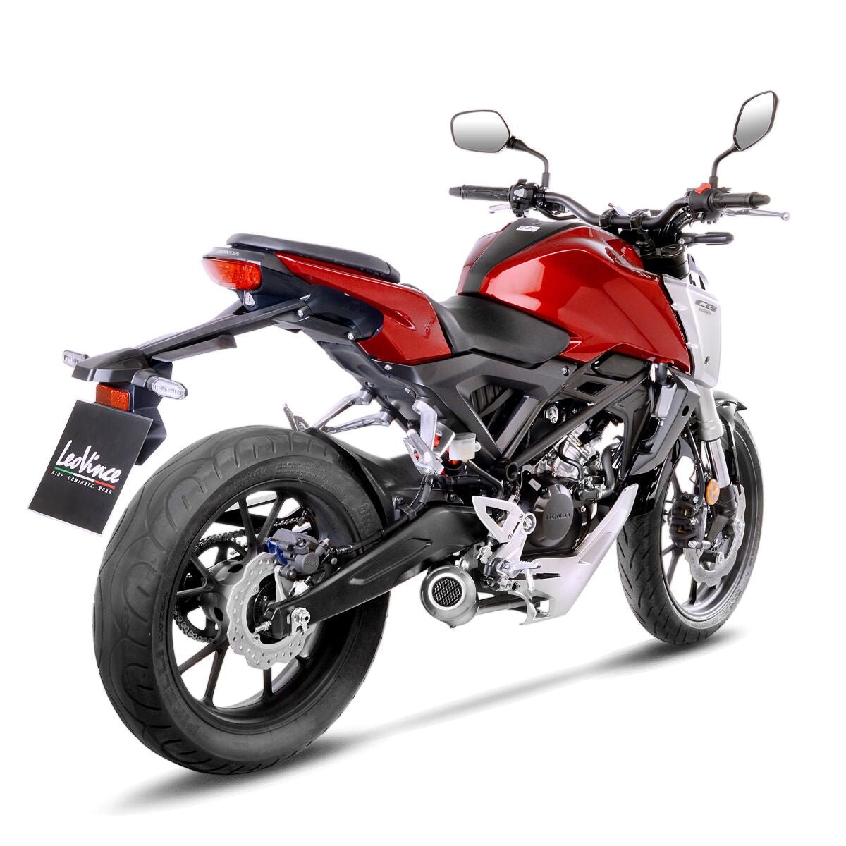Honda CB 125 R Neo 18 - 20 Full system - LeoVince LV - 10 - Pitboxen.dk