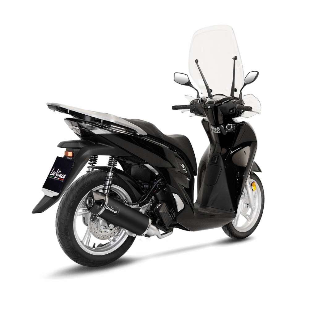 Honda SH 125i 20 - 23 Slip - on udstødning - LeoVince LV - 1 Evo - Pitboxen.dk