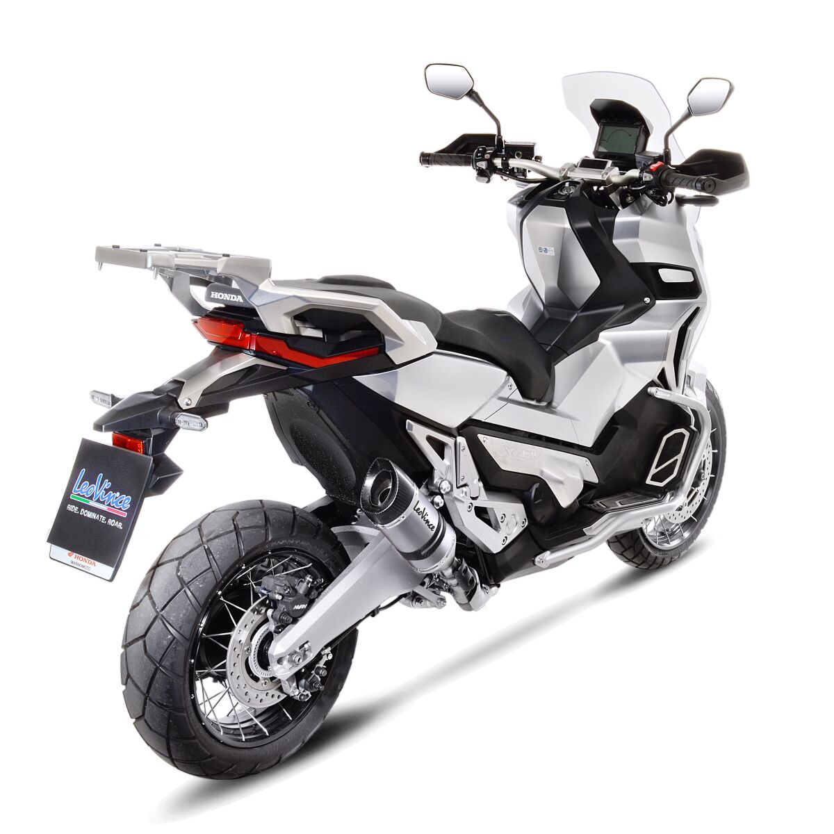 Honda X - ADV 17 - 24 Slip - on udstødning - LeoVince LV Pro - Pitboxen.dk