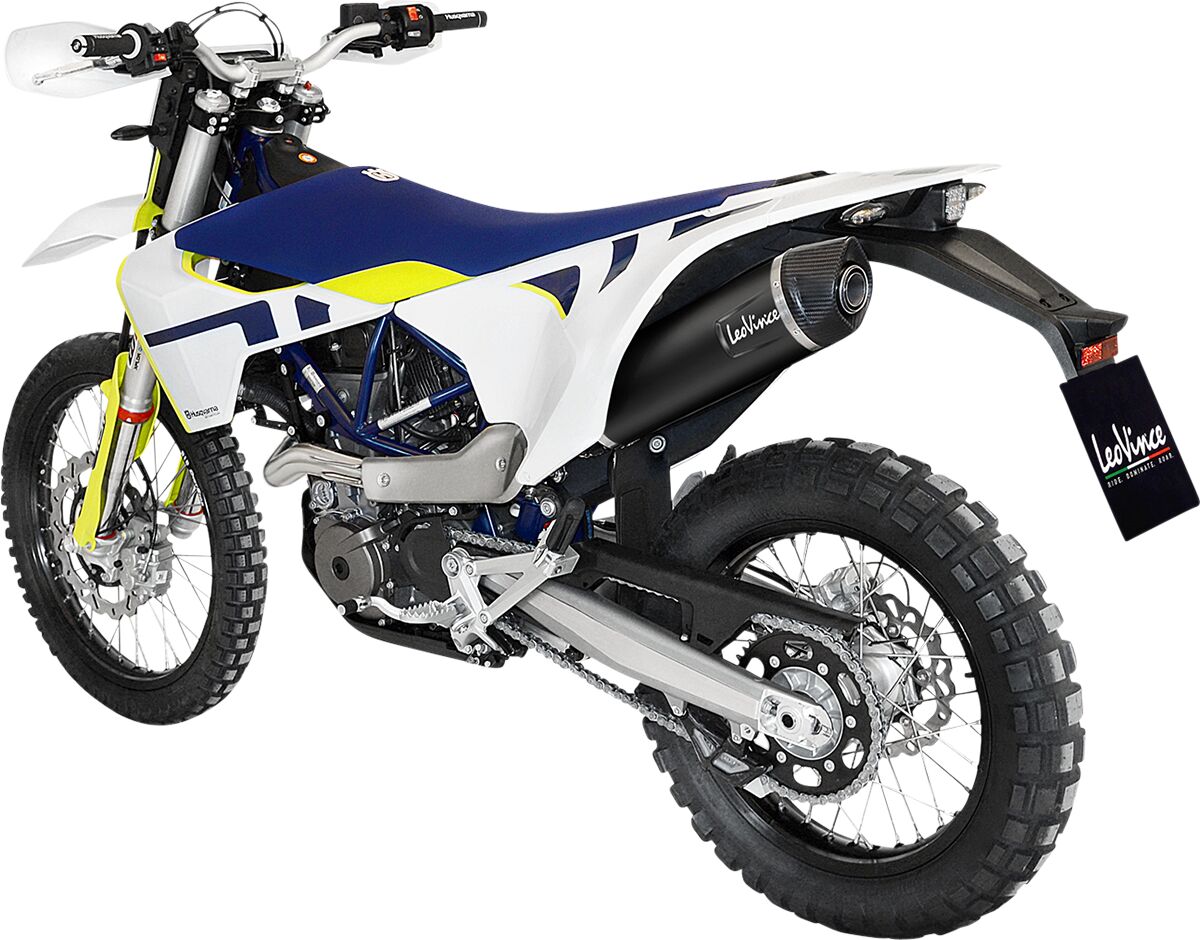 Husqvarna 701 Enduro 21 - 24 Slip - on udstødning - LeoVince LV - 1 Black - Pitboxen.dk