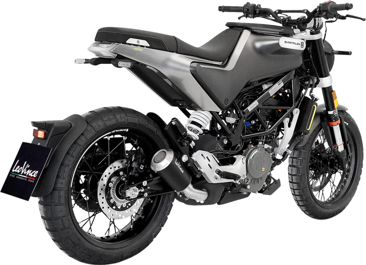 Husqvarna Vitpilen 125 21 - 23 Slip - on udstødning - LeoVince LV - 10 - Pitboxen.dk