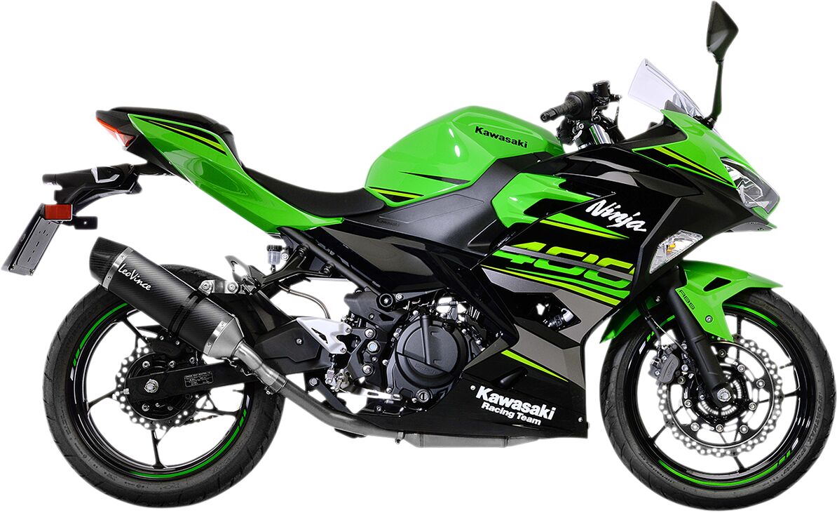 Kawasaki Ninja 400 18 - 23 Slip - on udstødning - LeoVince LV - 1 - Pitboxen.dk