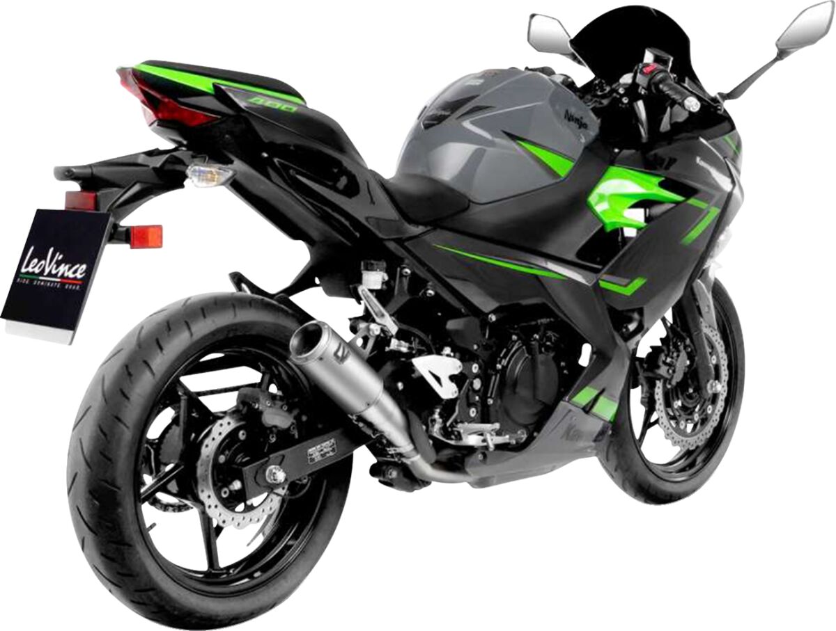 Kawasaki Ninja 400 18 - 23 Slip - on udstødning - LeoVince LV Corsa Titanium - Pitboxen.dk