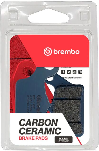 Kawasaki Pro 17 - 20 m.fl. bremseklodser, Carbon keramisk CC - Brembo - Pitboxen.dk