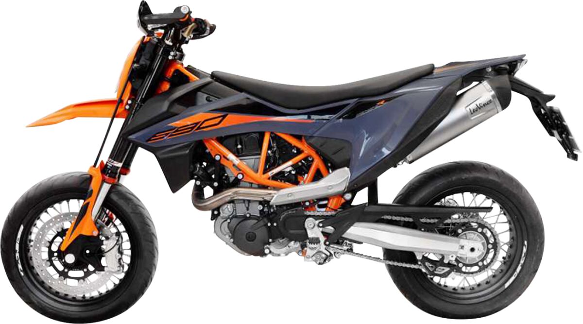 KTM 690 Enduro R 19 - 24 Slip - on udstødning - LeoVince LV - 1 - Pitboxen.dk
