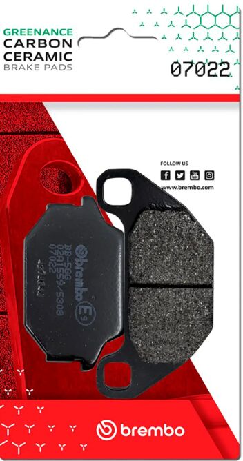 Kymco R16 09 - 16 m.fl. bremseklodser, Carbon keramisk (OEM) - Brembo - Pitboxen.dk