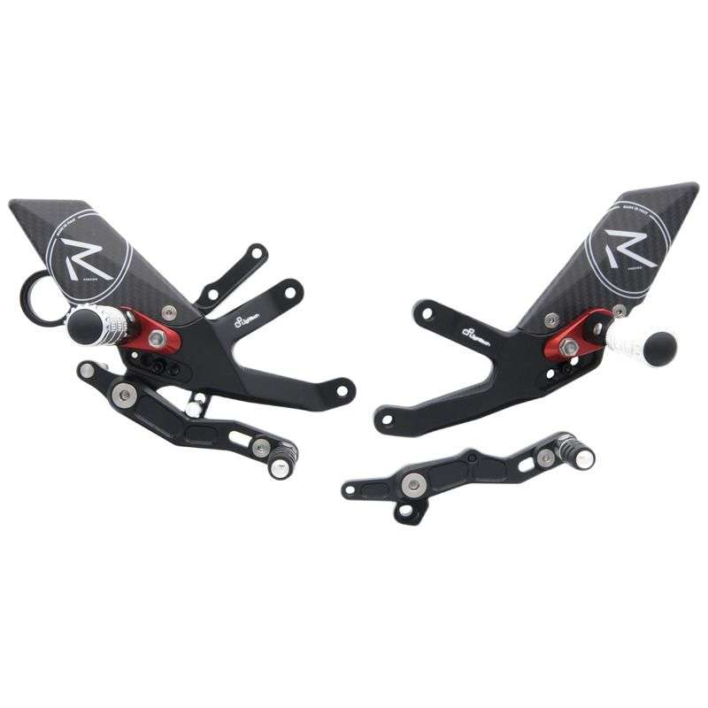 Lightech Type R rearset til Bmw S1000RR (2015 - 2018) - Pitboxen.dk